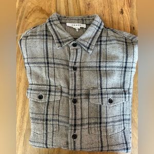 Frame heavy twill shirt. Size medium